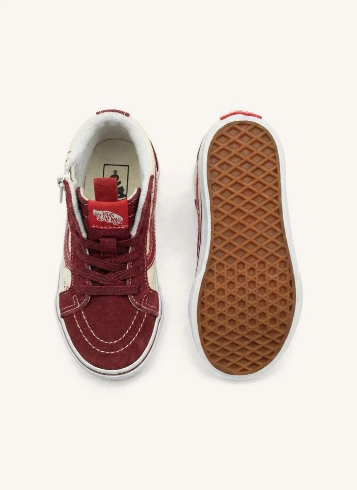 فانس - سنيكرز بربري SK8-Hi بإصدار سحاب جانبي وأربطة كاحل