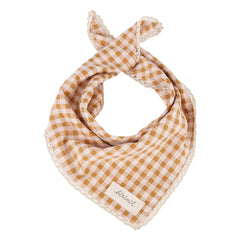 birinit - Bandana Vichy Organik Pamuk | Karamel