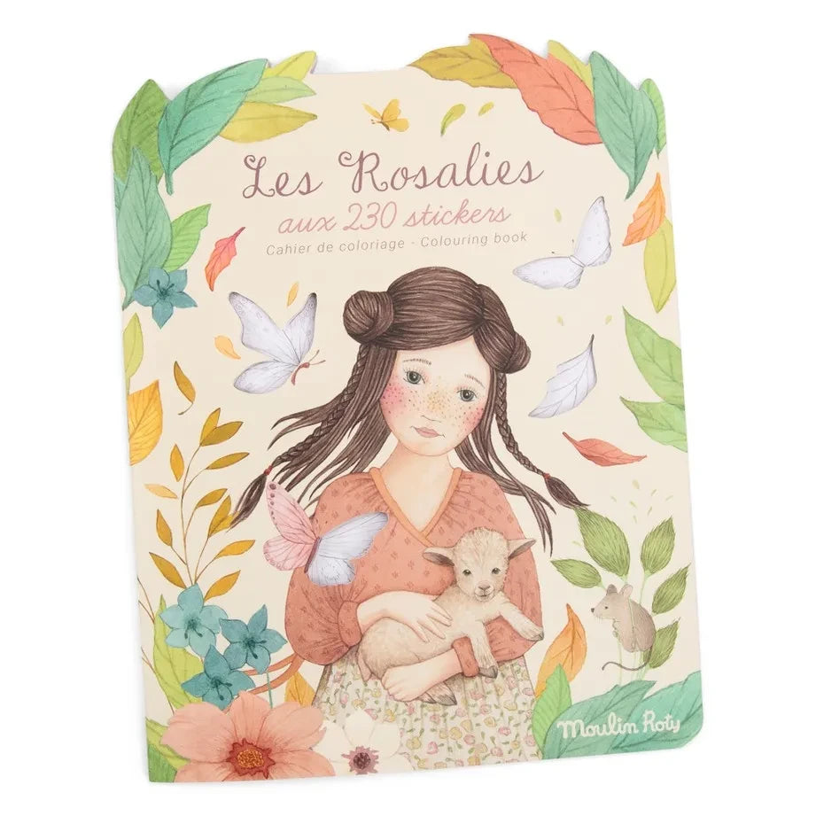 Moulin Roty - Sticker Kitabı - Les Rosalies