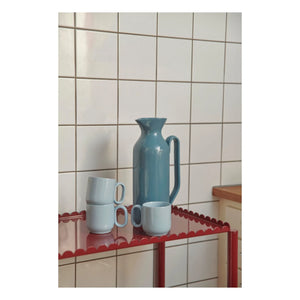 Hay - Barro terracotta bardaklar - 2'li set, Rui Pereira | Açık mavi
