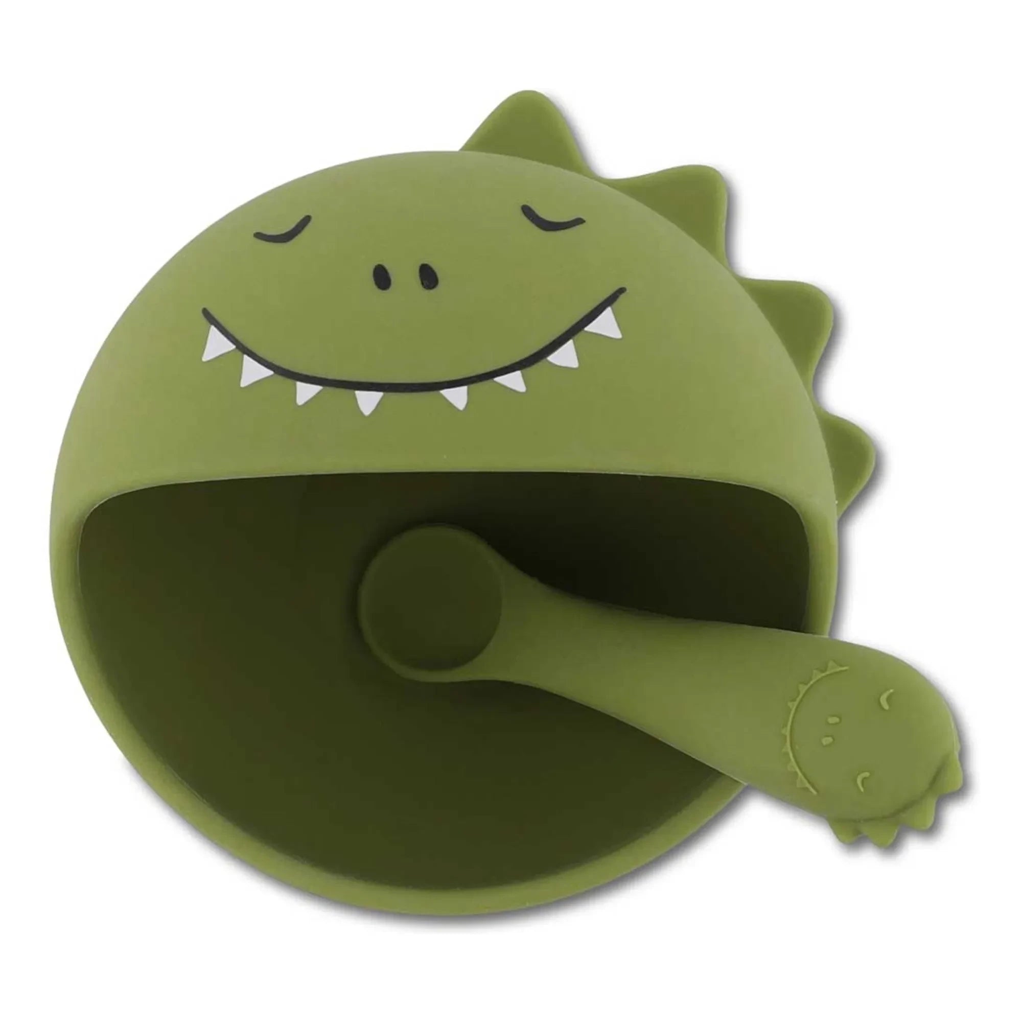 Trixie - Mr. Dino Bebek Yemek Seti | Yeşil