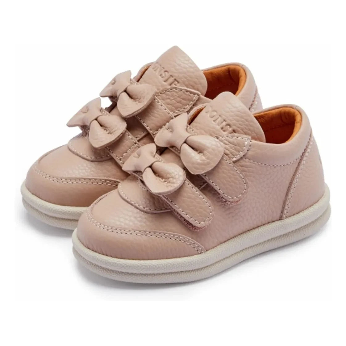 Donsje - Zoena Çizgili Sneakers | Pembe