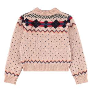 Molo - Galaxy Wool At Yeleği | Toz pembe