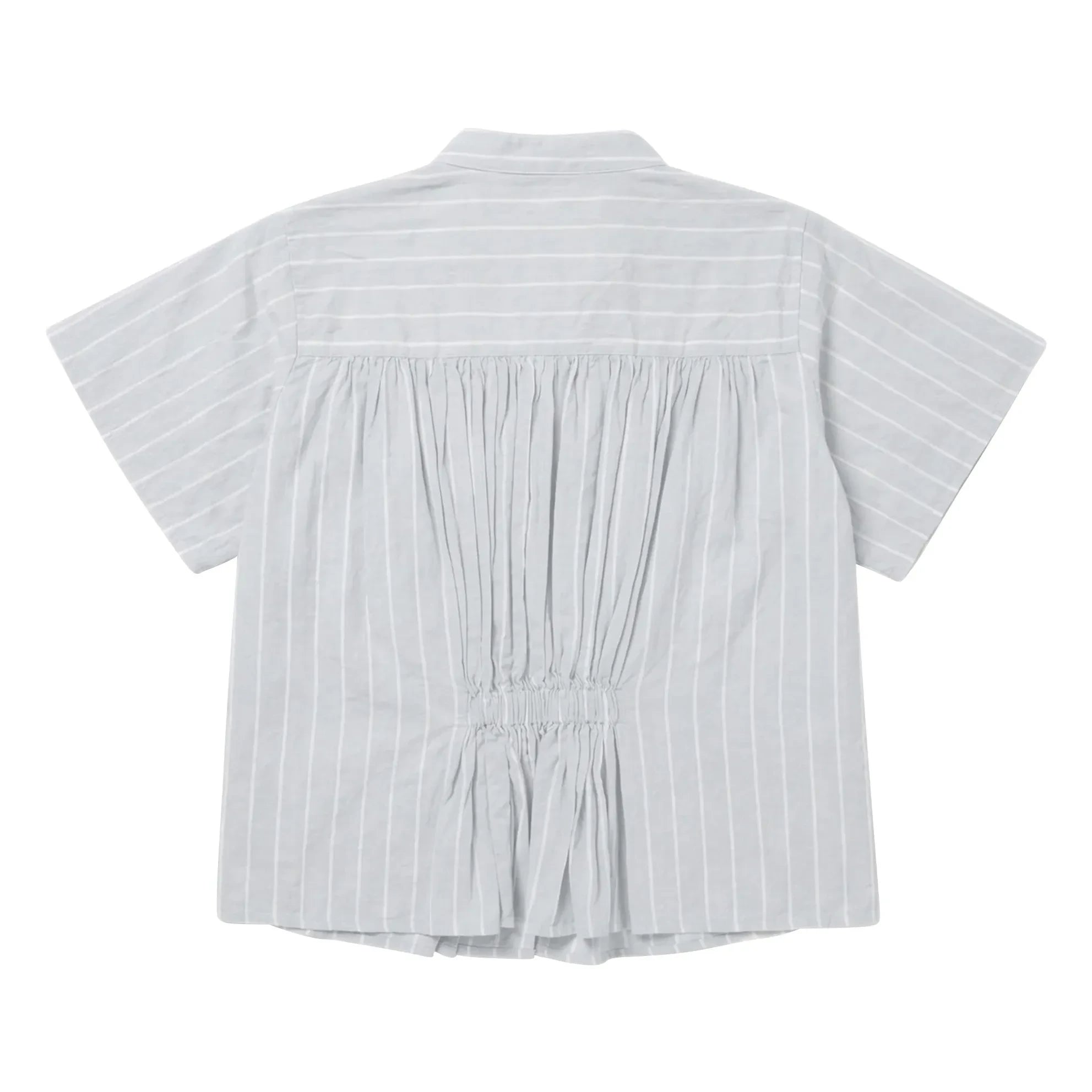 BELLEPIECE - Çizgili bluz Patrizia Cotton | Açık mavi