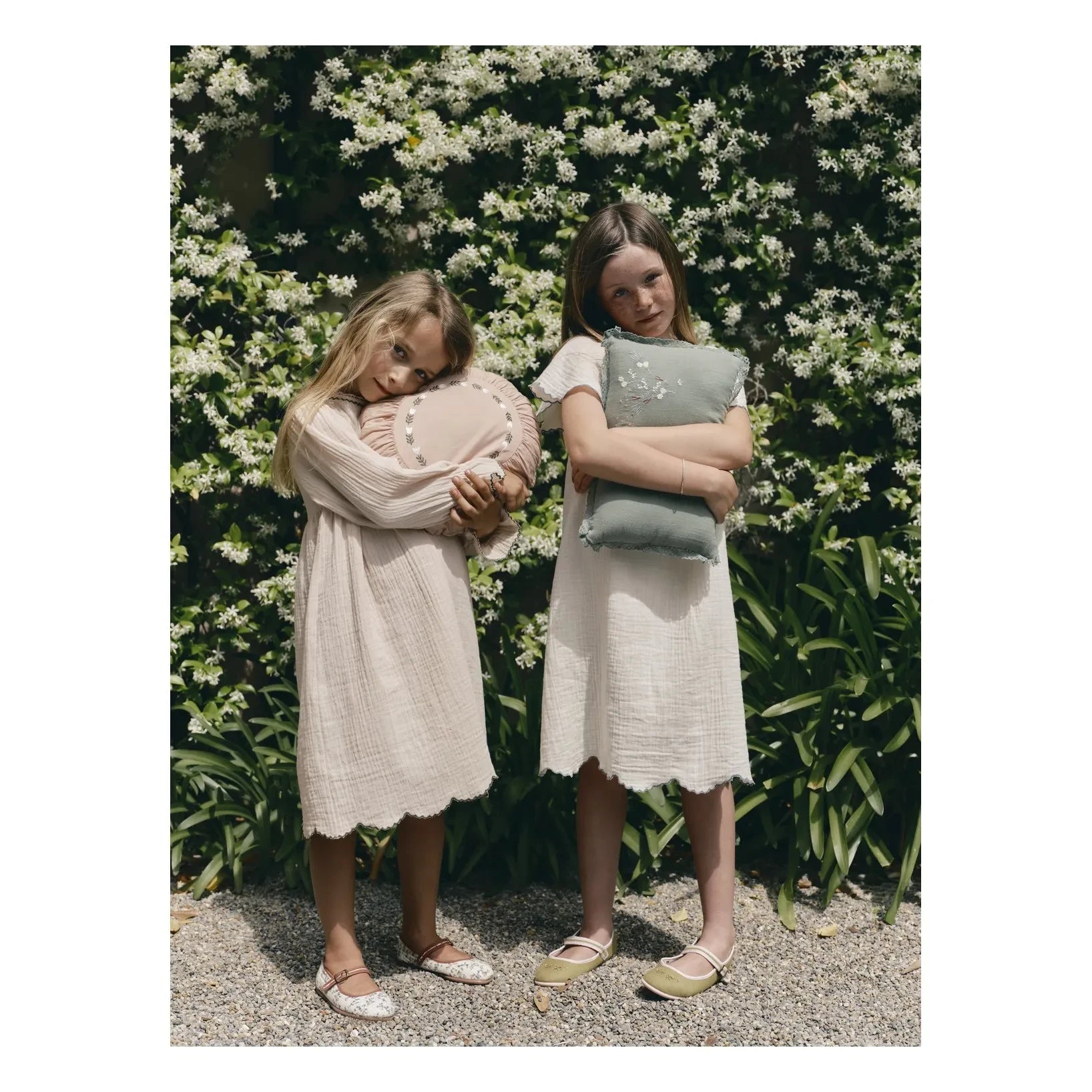 Hermosilla - Céleste Editions Aimable x Hermosilla Babetler | Pommette Poplin