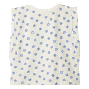 Fabula - Soleils Molton Kolsuz Sweatshirt | Beyaz
