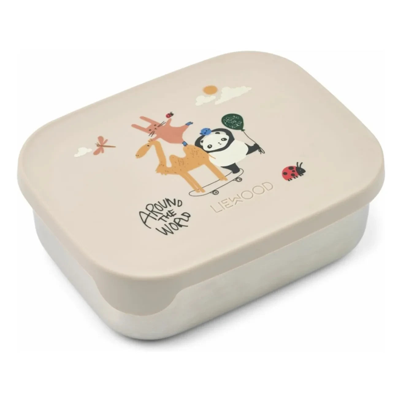 Liewood - Lunch-box Arthur | Dünyanın çevresinde/Kumlu
