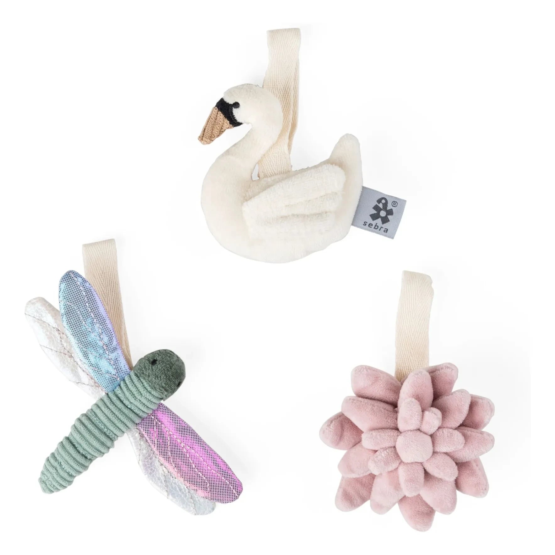 Sebra - Asma oyuncaklar - 3'lü set