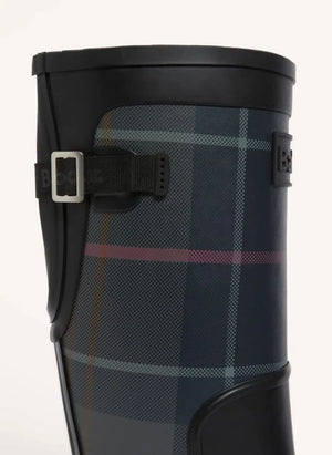 Barbour - Dena بوت مطر طويل | أسود
