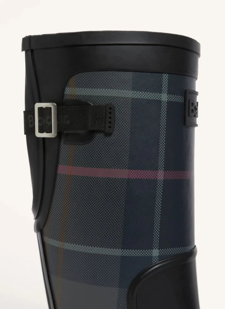 Barbour - Dena بوت مطر طويل | أسود
