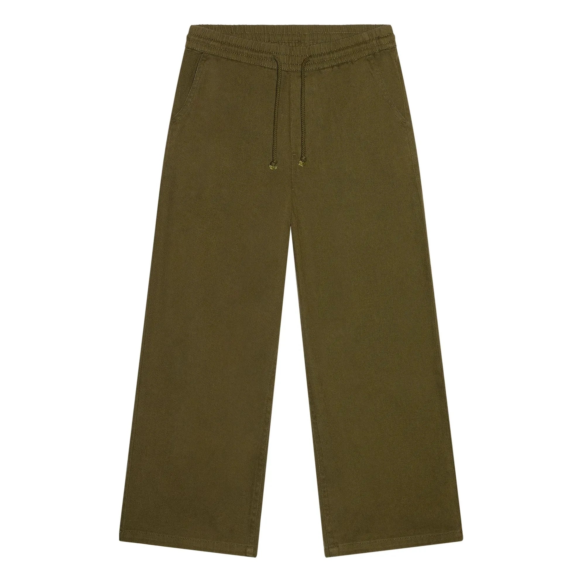 Smallable Kid - Burt Twill Geniş Paça Pantolon | Haki