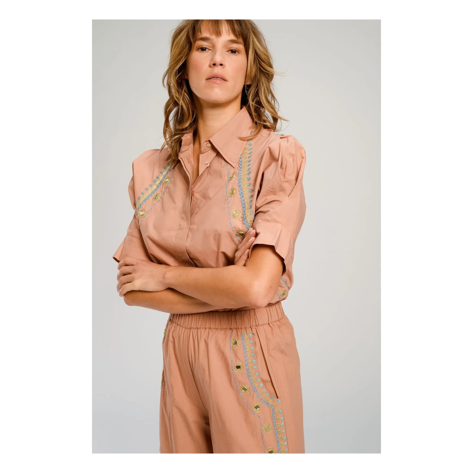 Virginie de Vinster - Los Angeles pantolon | Bej