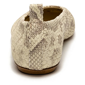 Odare - Bobette Python balerin ayakkabılar | Gri
