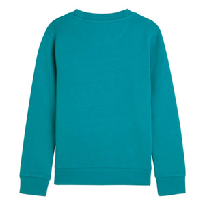 Scotch & Soda - Logo Badge Sweat Organik pamuk | Lagoon Blue