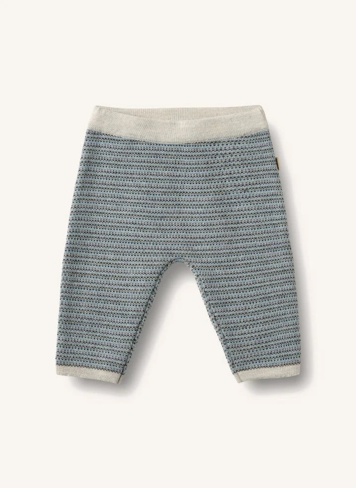 Wheat - Neel Merino Yün Tayt | Mavi