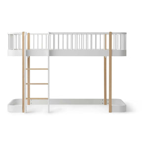 Oliver Furniture - Orijinal Ahşap Çatı Yatak 90x200 cm | Meşe