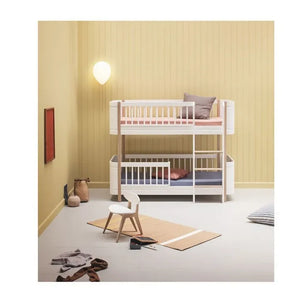 Oliver Furniture - Mini+ Dönüşüm Kiti, Alçak Karyoladan Alçak Ranza Yatağına | Beyaz