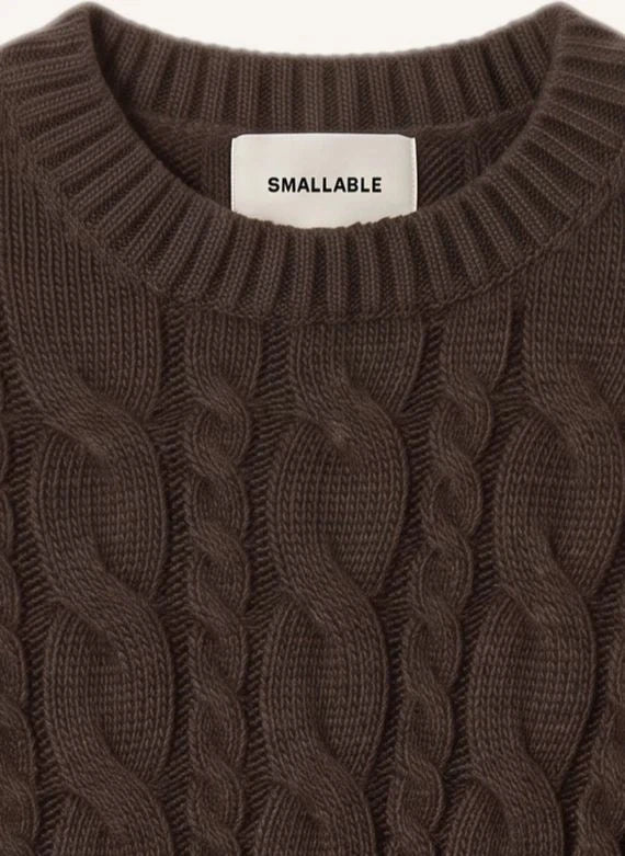 Smallable للسيدات - سترة مارغريت الصوفية | بني