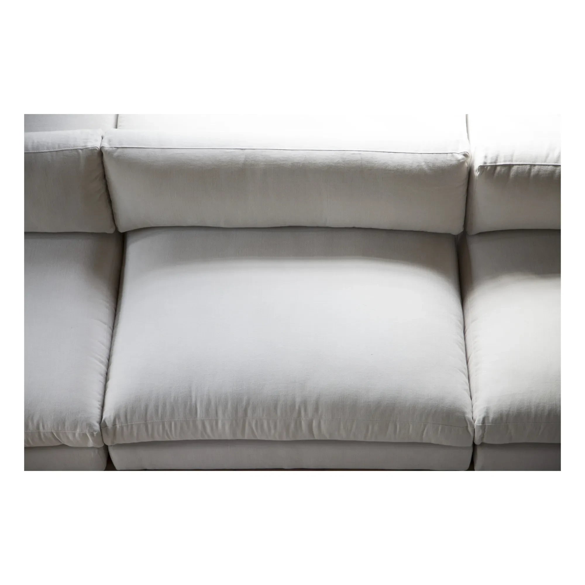 Panac Edition - Bellechasse 2 Kişilik Şömine Sandalyesi, Bouclé - 120 cm | Kırık Beyaz