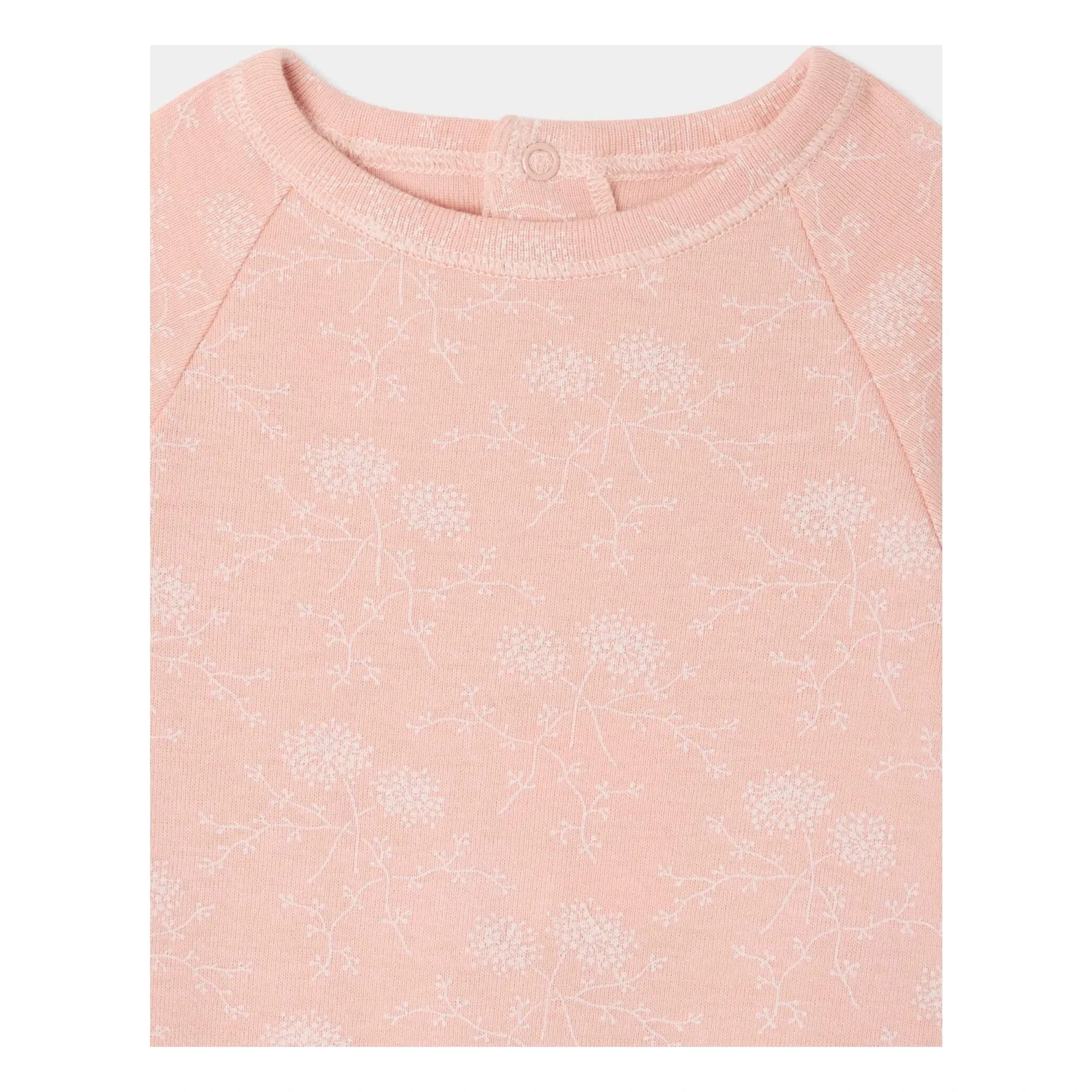 Bonpoint - Tif organik pamuklu pijama | Pudra pembe
