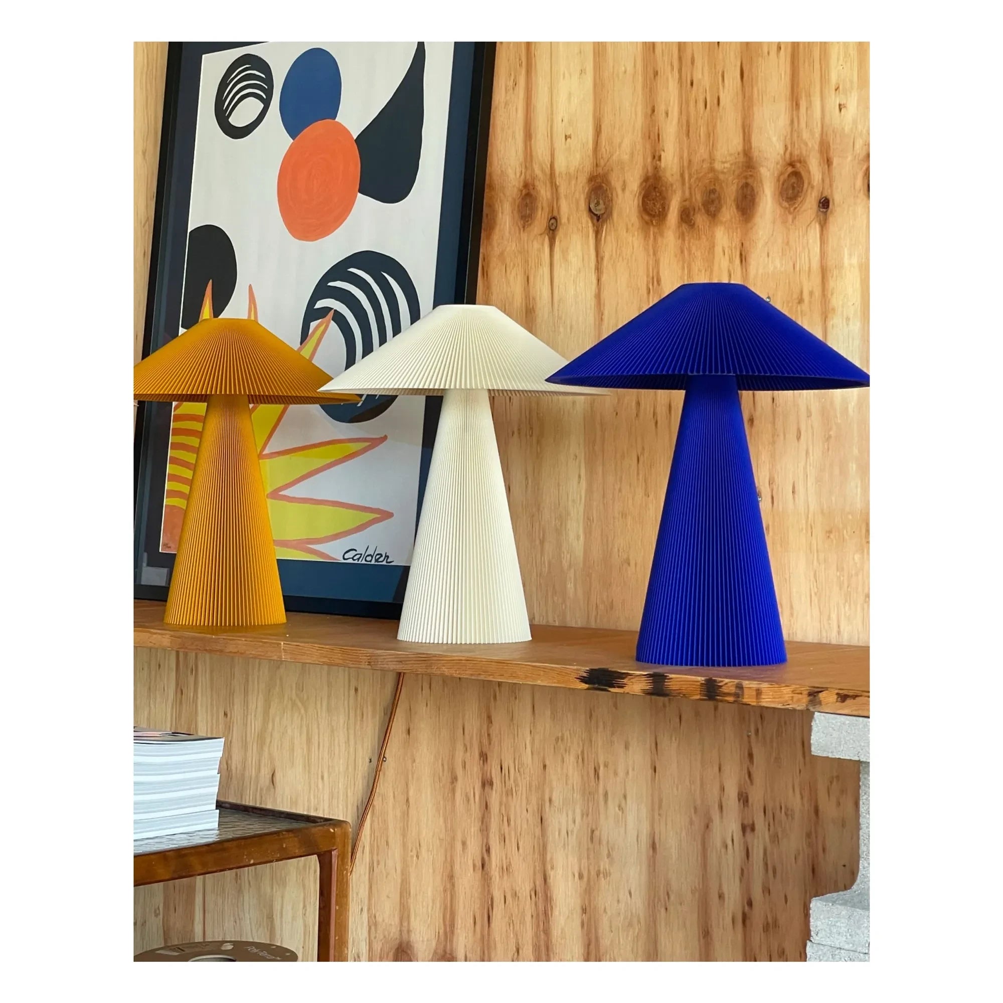 Manu Matters - Teen Jane masa lambası | Hardal