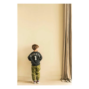 Jenest - Bird NR 1 organik pamuk sweatshirt | Koyu gri