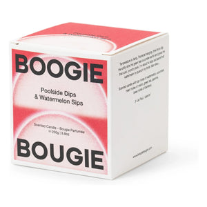 Boogie Bougie - Karpuz Yudumları ve Havuz Kenarı Atıştırmaları mum