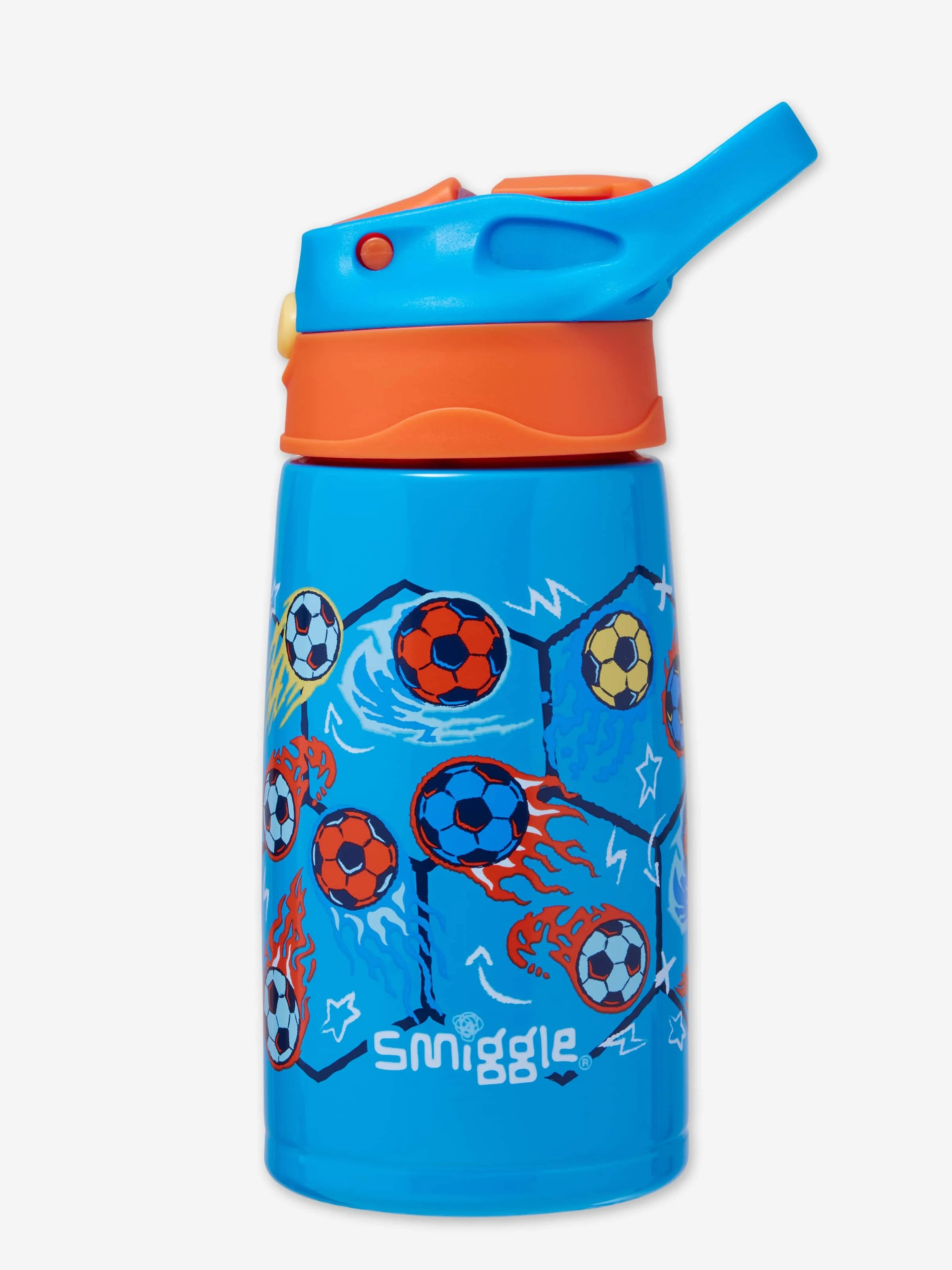 Smiggle - Weekend 400ML Gizli Pipetli Çelik Suluk