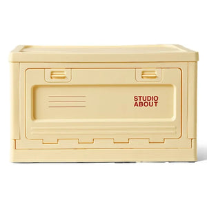 Studio About - İstiflenebilir saklama kutusu | Soluk sarı