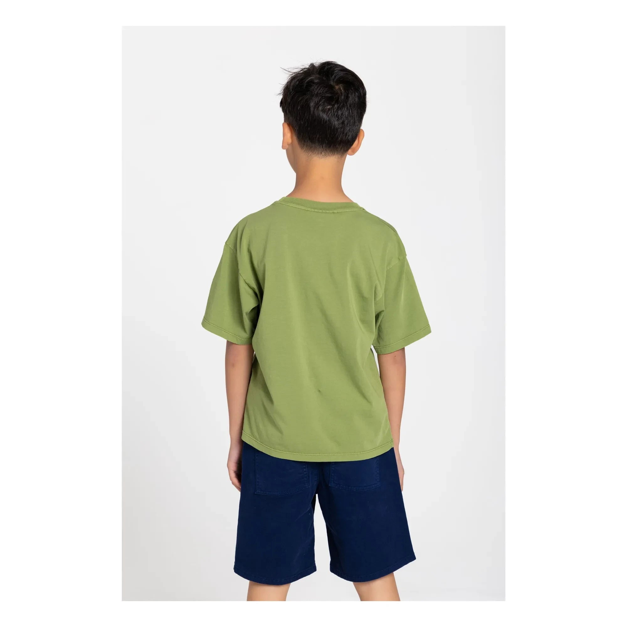 Smallable Kid - Nils Organik pamuk T-shirt | Yeşil