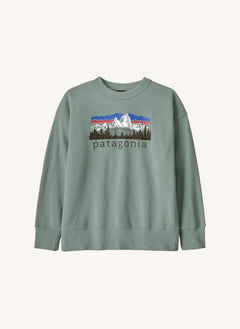 Patagonia - Patagonia سويتشيرت برقبة دائرية | Steel