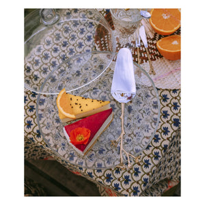 Doing Goods - Ava Blossom Tatlı Çatal Bıçak Takımı - 2'li | Gold