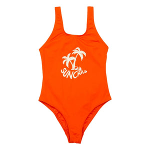 Sunchild - Maillot de Bain lou Palmtree | Turuncu