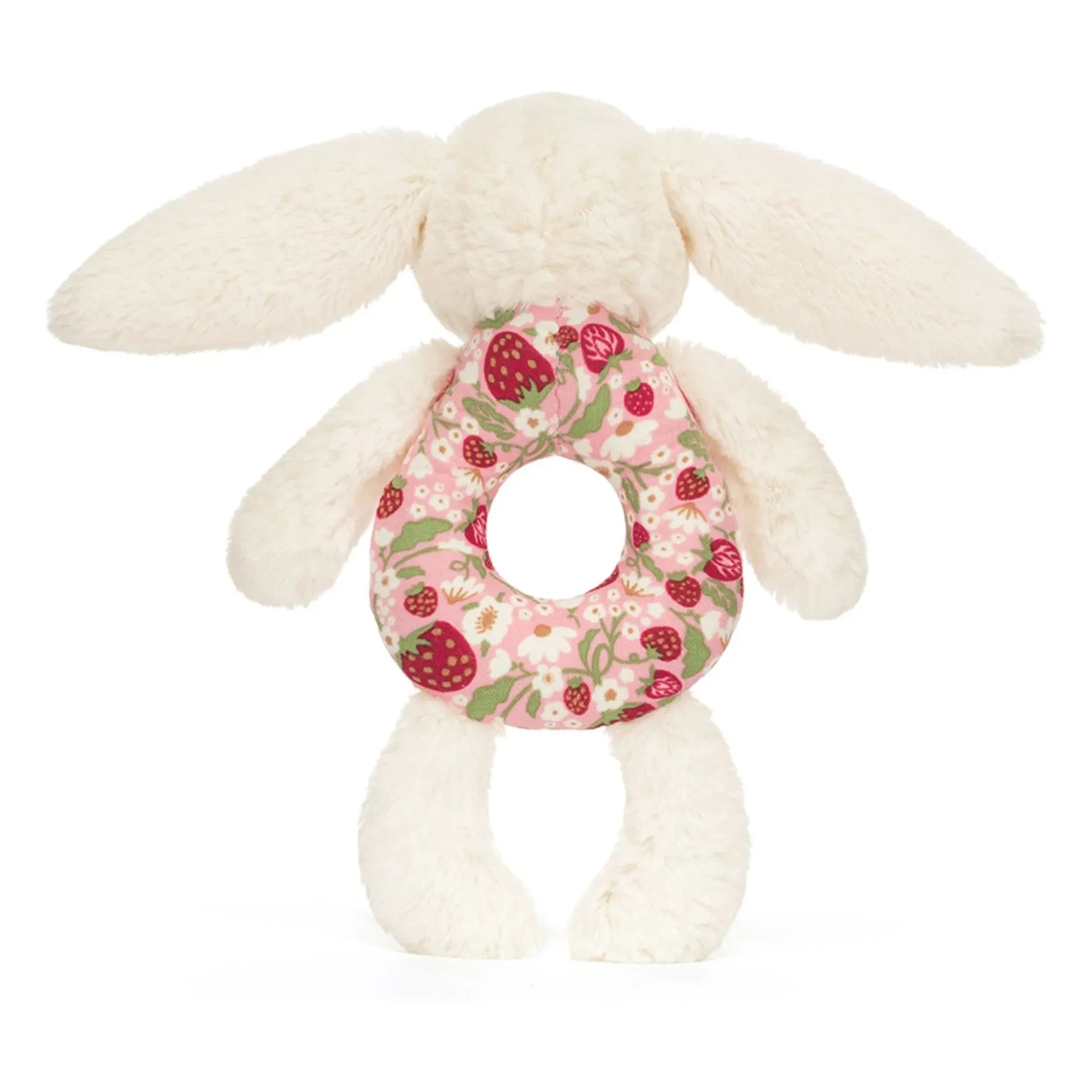 Jellycat - Bunny Berry çıngırak | Krem