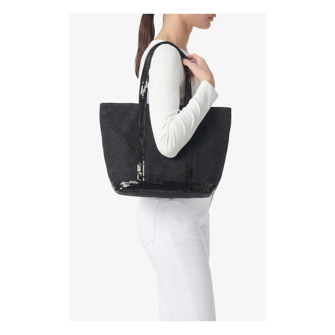 Vanessa Bruno - M Fermuarlı Tote | Siyah