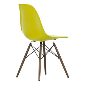 Vitra - DSW plastik sandalye - akçaağaç taban - Charles & Ray Eames | Hardal