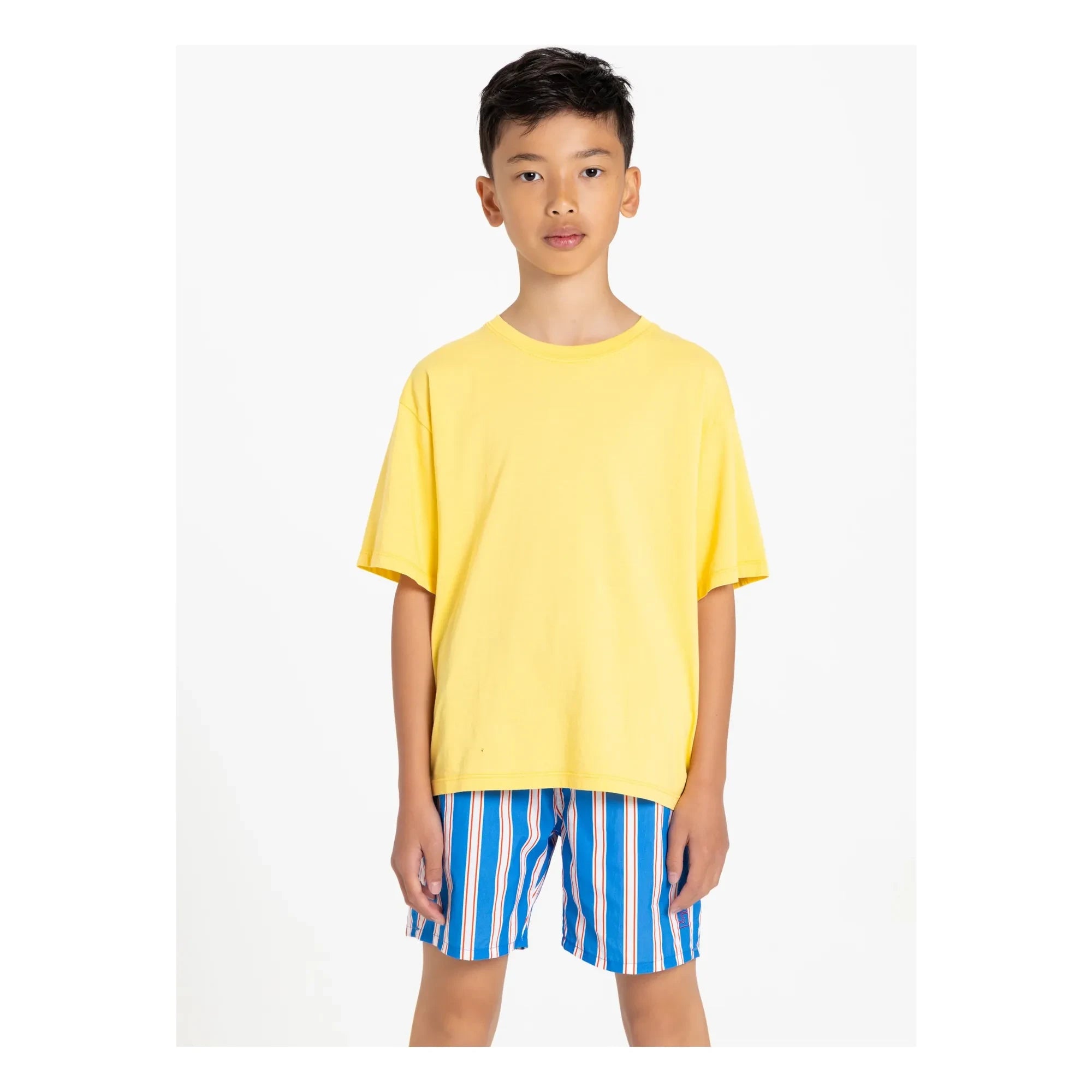 Smallable Kid - Archie Çizgili Mayo Şortu | Elektrik Mavisi