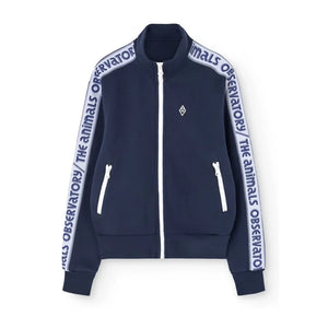 The Animals Observatory - Zebra Zip Sweat | كحلي