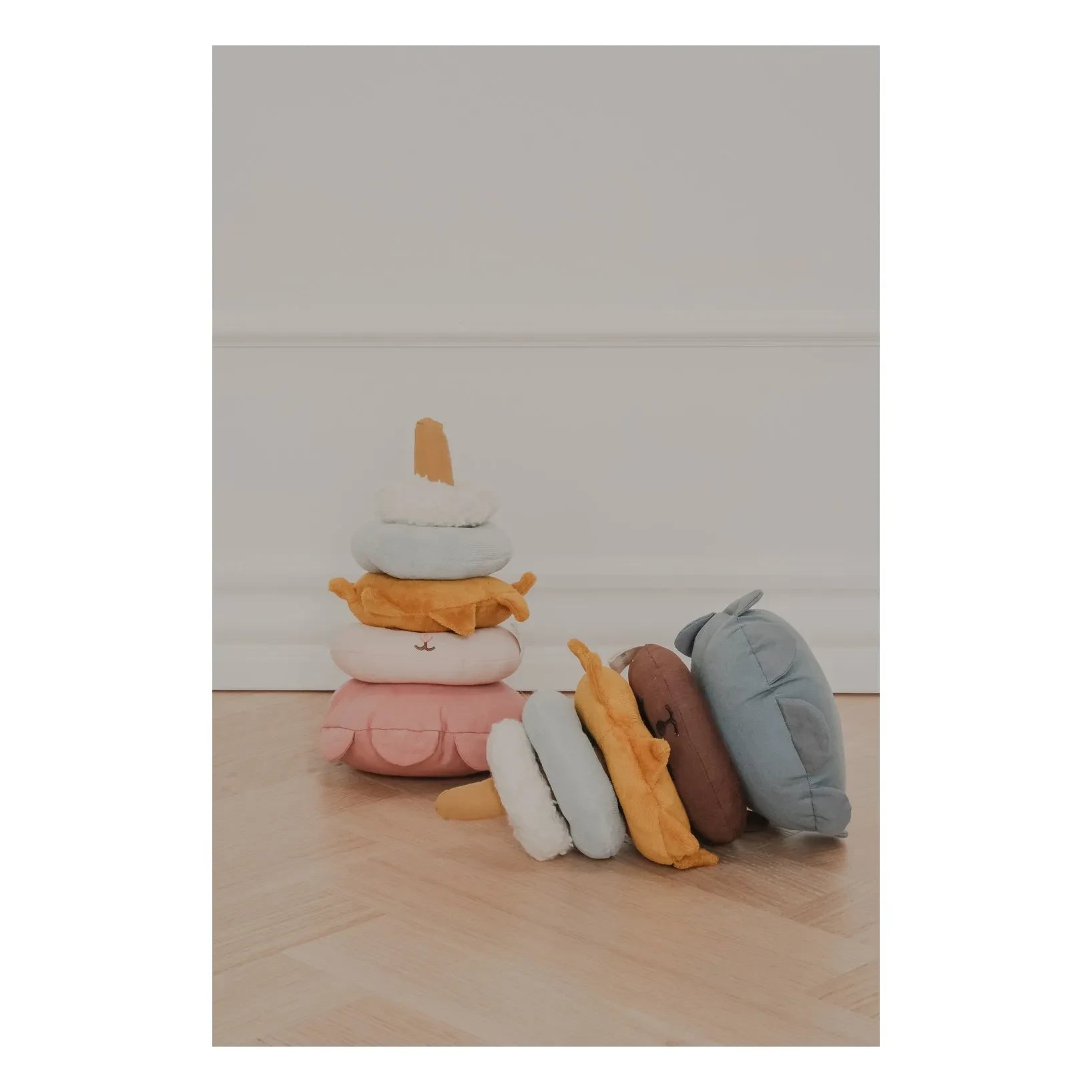 Fabelab - Üst Üste Dizilebilir Ayıcık Peluş Oyuncaklar