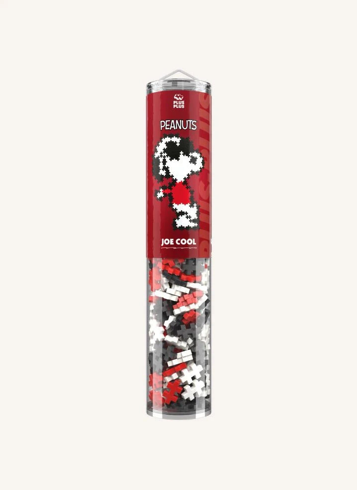 Plus-Plus - Joe Cool Tüp - 275 Parça - Plus-Plus x Peanuts | Beyaz