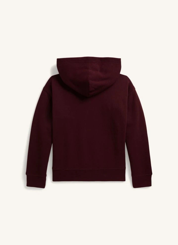 Ralph Lauren - Polo RL Kapüşonlu Sweatshirt | Bordo