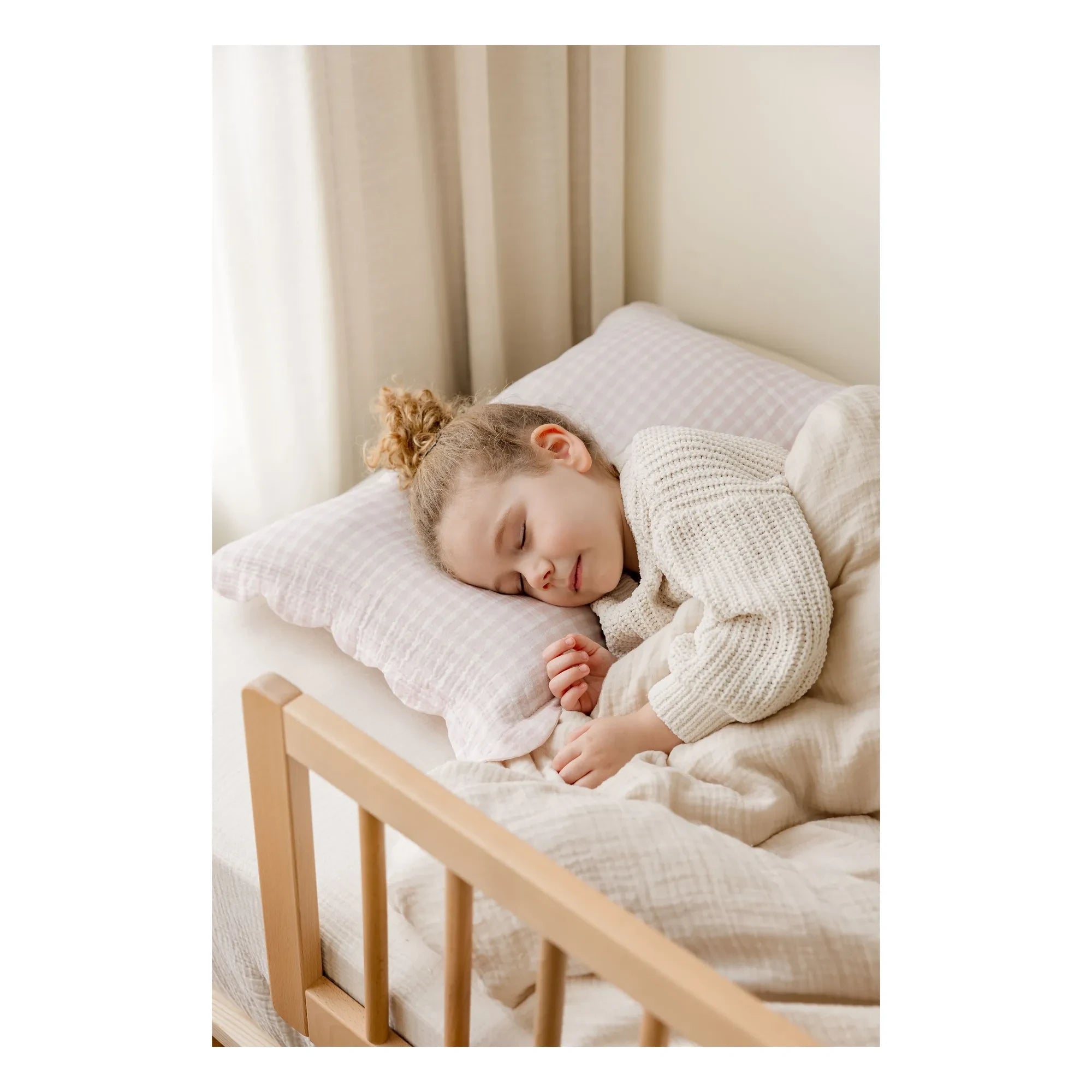 Soft Spot - Organik pamuklu Rosewater yastık kılıfları - 2'li Set | Açık Pembe