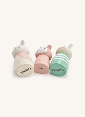 Tender Leaf Toys - عائلة الأرانب
