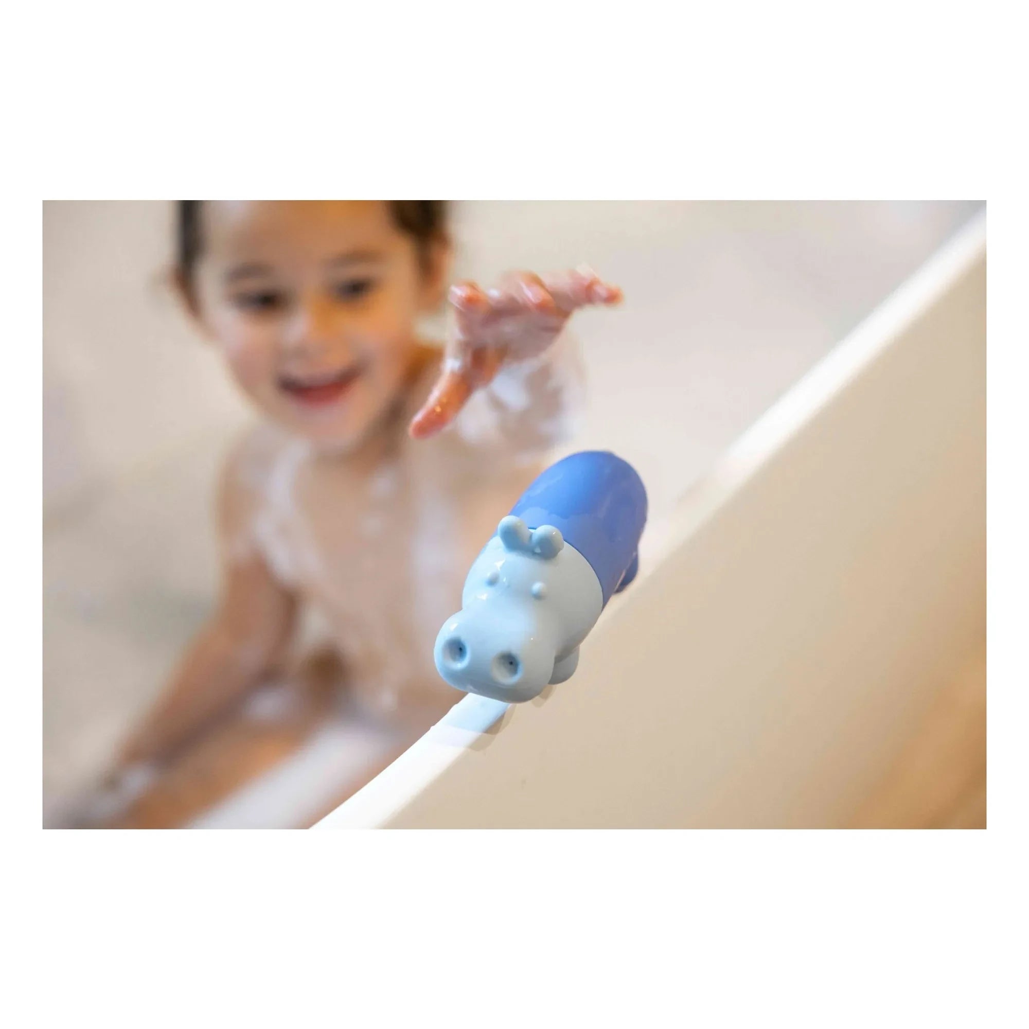 Quut - Squeezi Hippo banyo oyuncağı | Mavi