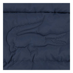 Lacoste - Geri Dönüştürülmüş Elyaf Logolu Dolgulu Mont | Lacivert