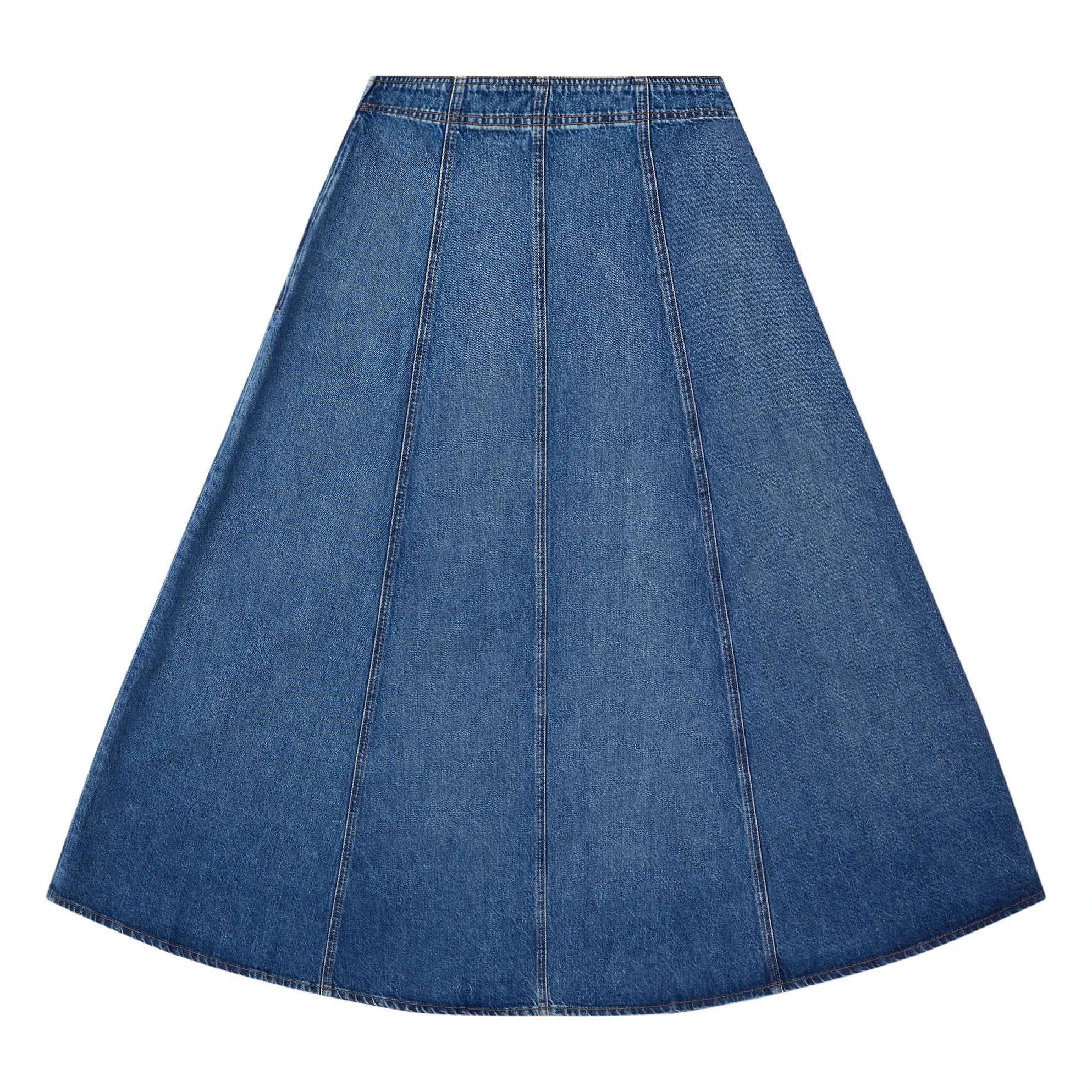 Ulla Johnson - Uma Denim Etek | Mavi