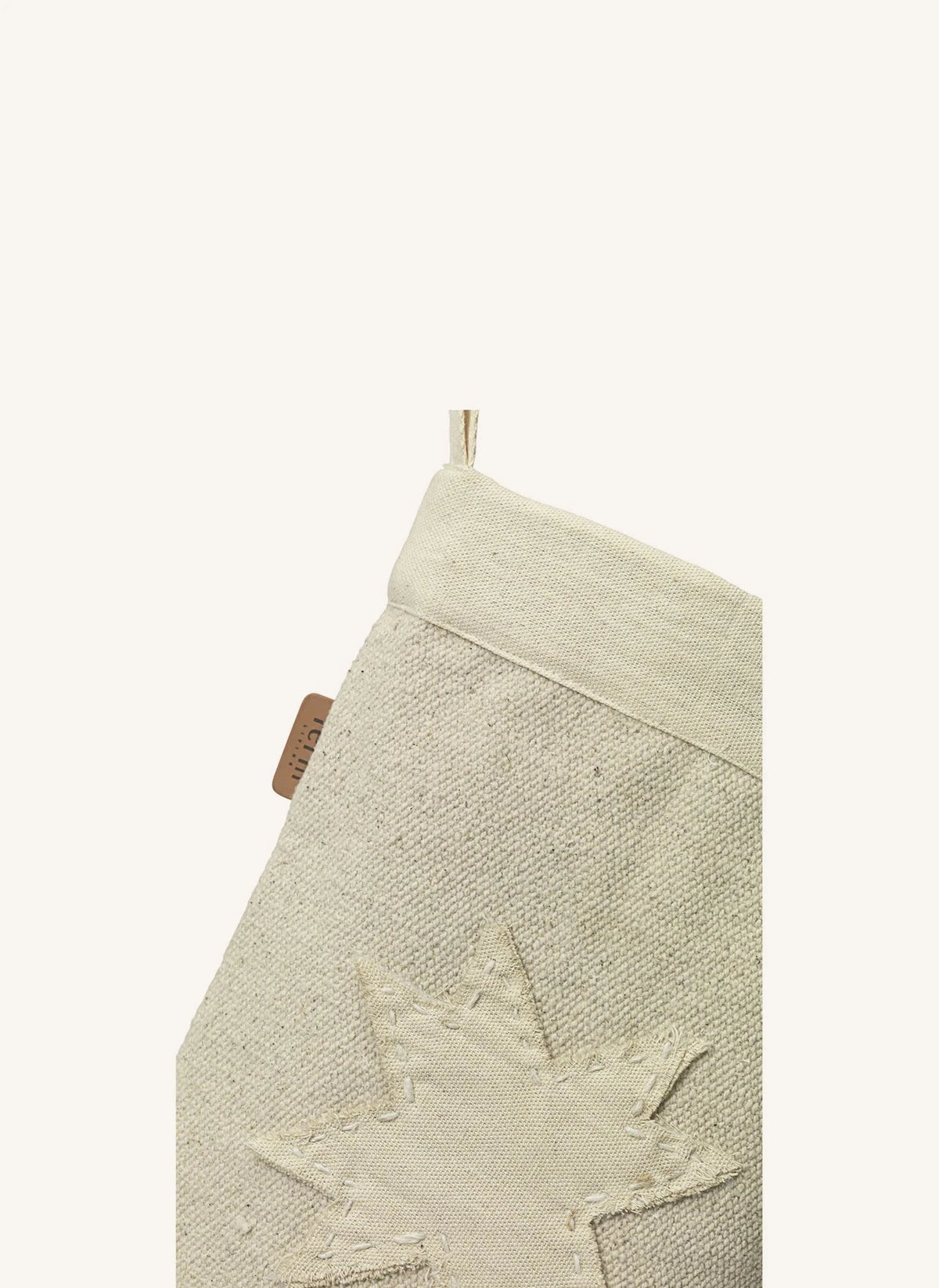 Ferm Living - جورب الكريسماس من القطن العضوي Vela | بيج