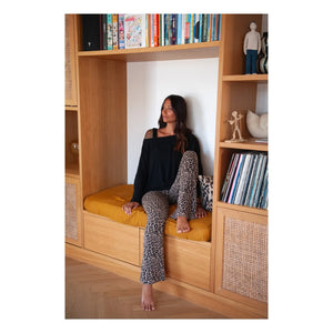 Mama Hangs - Mama Flow Gebelik Flare Tayt | Leopard