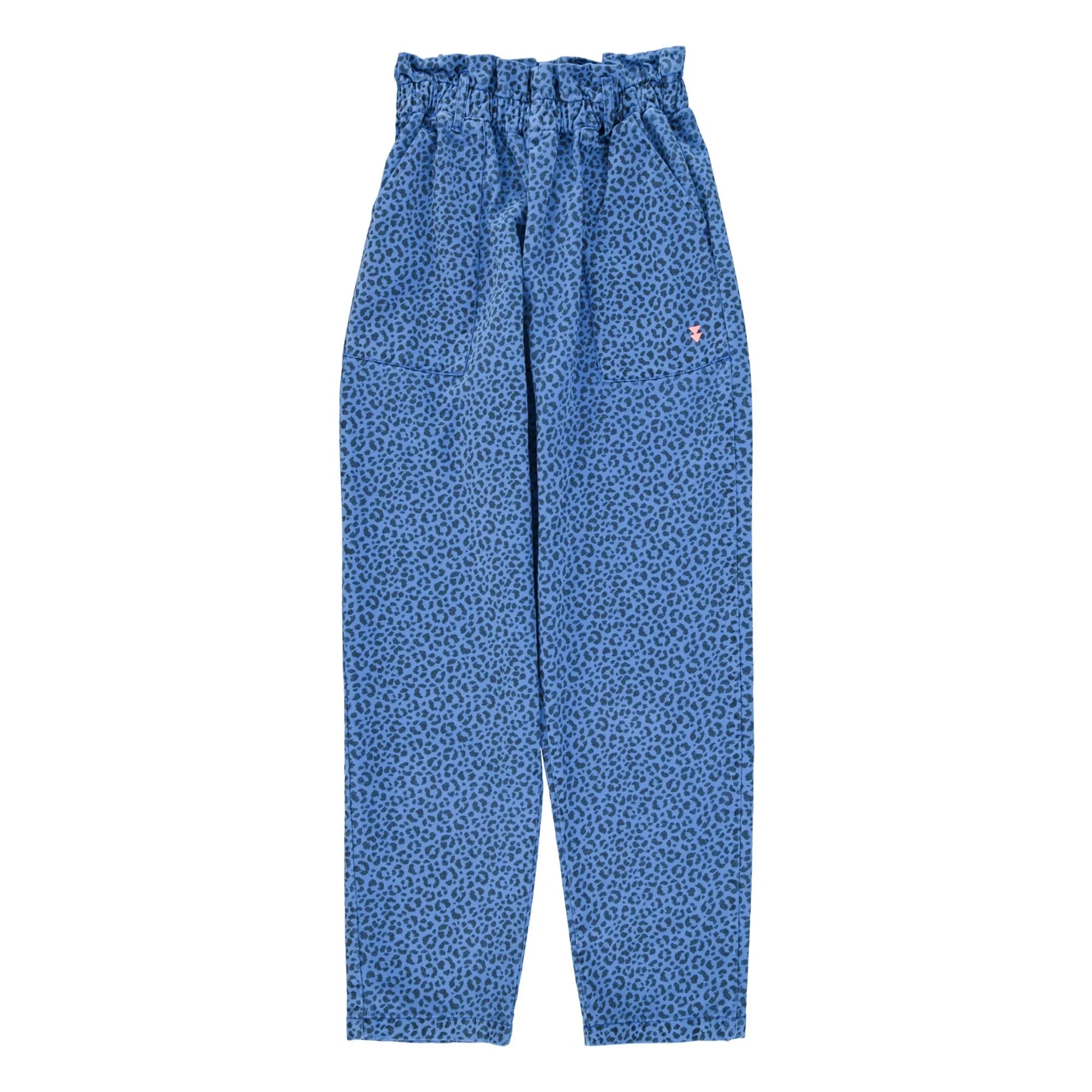 Sisters Department - Pamuklu Leopar Pantolon | Mavi