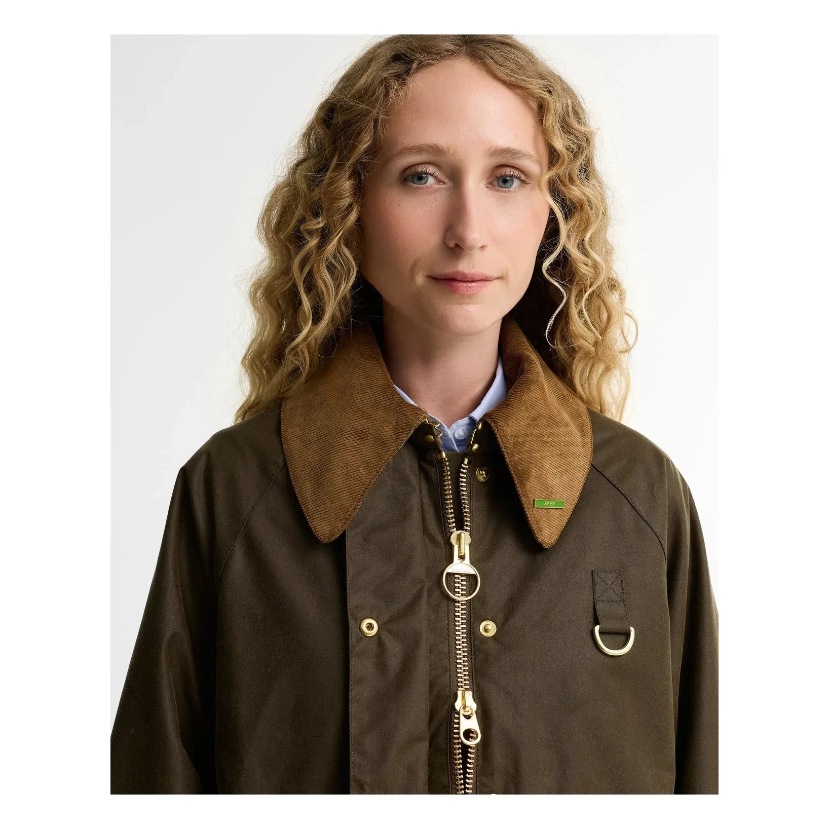 Barbour - Icons Modern Spey Pamuk Yağlı Ceket | Koyu Kahverengi